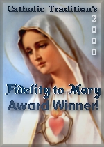 2000 Fidelity to Mary Award for Excellence