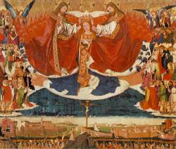 Coronation of the Virgin, by Enguerrand Charonton