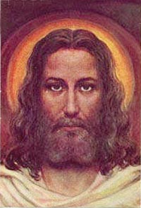 Face of Christ Painting based on Holy Shroud